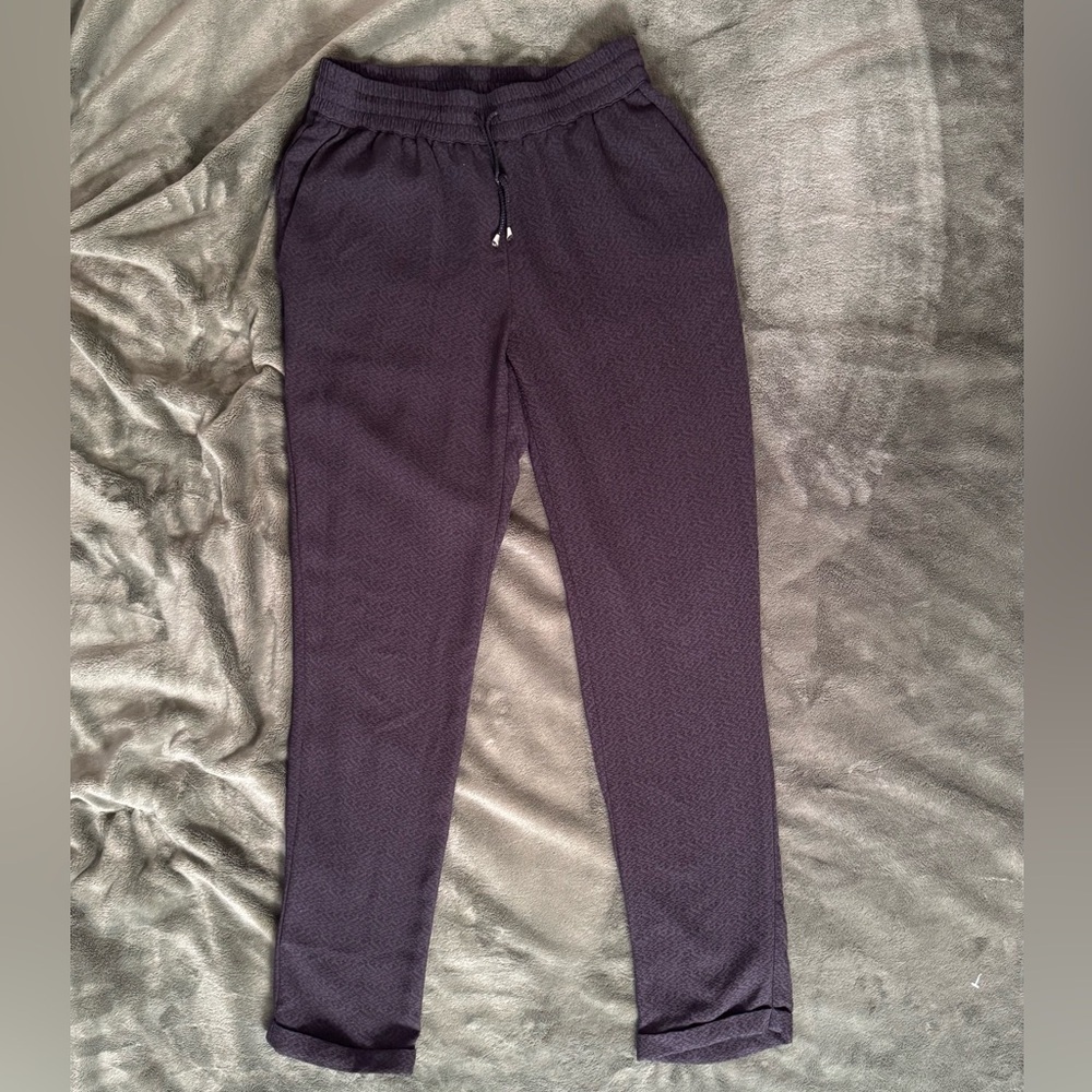 Promod Mauve Textured Pants Size S